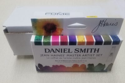 Trying out the Daniel Smith Jean Haines Master Artist Watercolor Set 