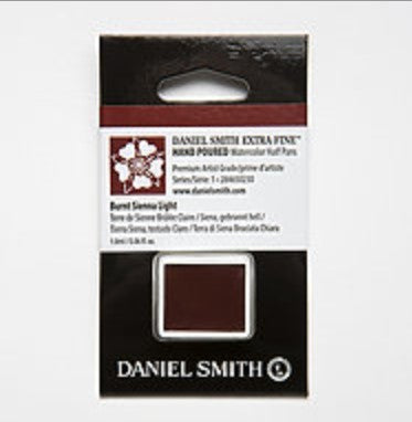 Burnt Sienna Light Daniel Smith Half Pan | Spokane Art Supply