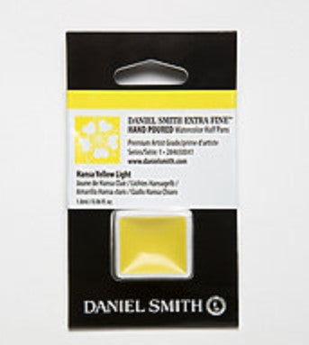 Hansa Yellow Light Daniel Smith Half Pan | Spokane Art Supply