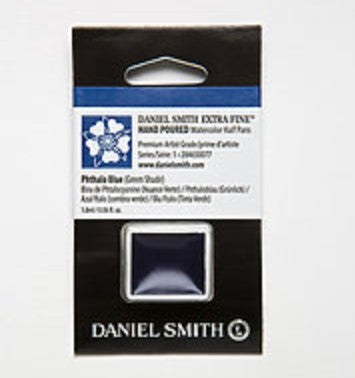 Phthalo Blue (Green Shade) Daniel Smith Half Pans | Spokane Art Supply