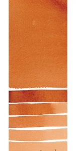 Quinacridone Burnt Orange Daniel Smith Half Pan | Spokane Art Supply