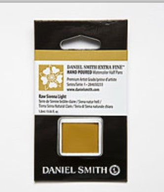 Raw Sienna Light Daniel Smith Half Pan | Spokane Art Supply